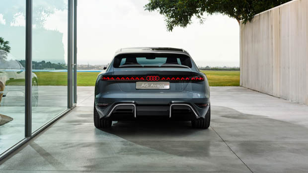 audi, autos, cars, reviews, audi reveals fresh take on the wagon bodystyle with the a6 avant e-tron concept