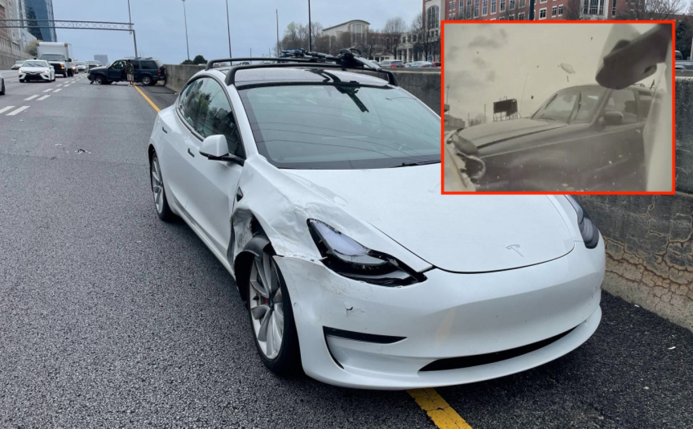 autos, cars, ford, news, space, spacex, tesla, ford explorer, tesla model 3, tesla model 3 on autopilot was an absolute unit during crash with ford explorer