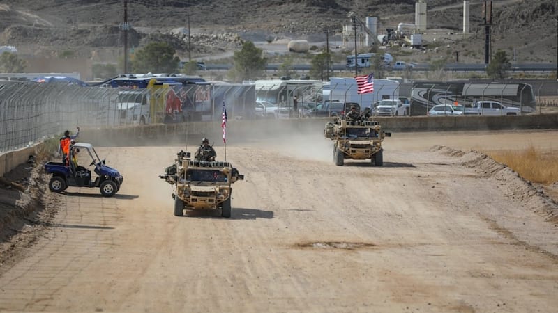 autos, cars, desert racing, military, off-road vehicles, racing, army green berets race gmvs in mint 400 for first time ever