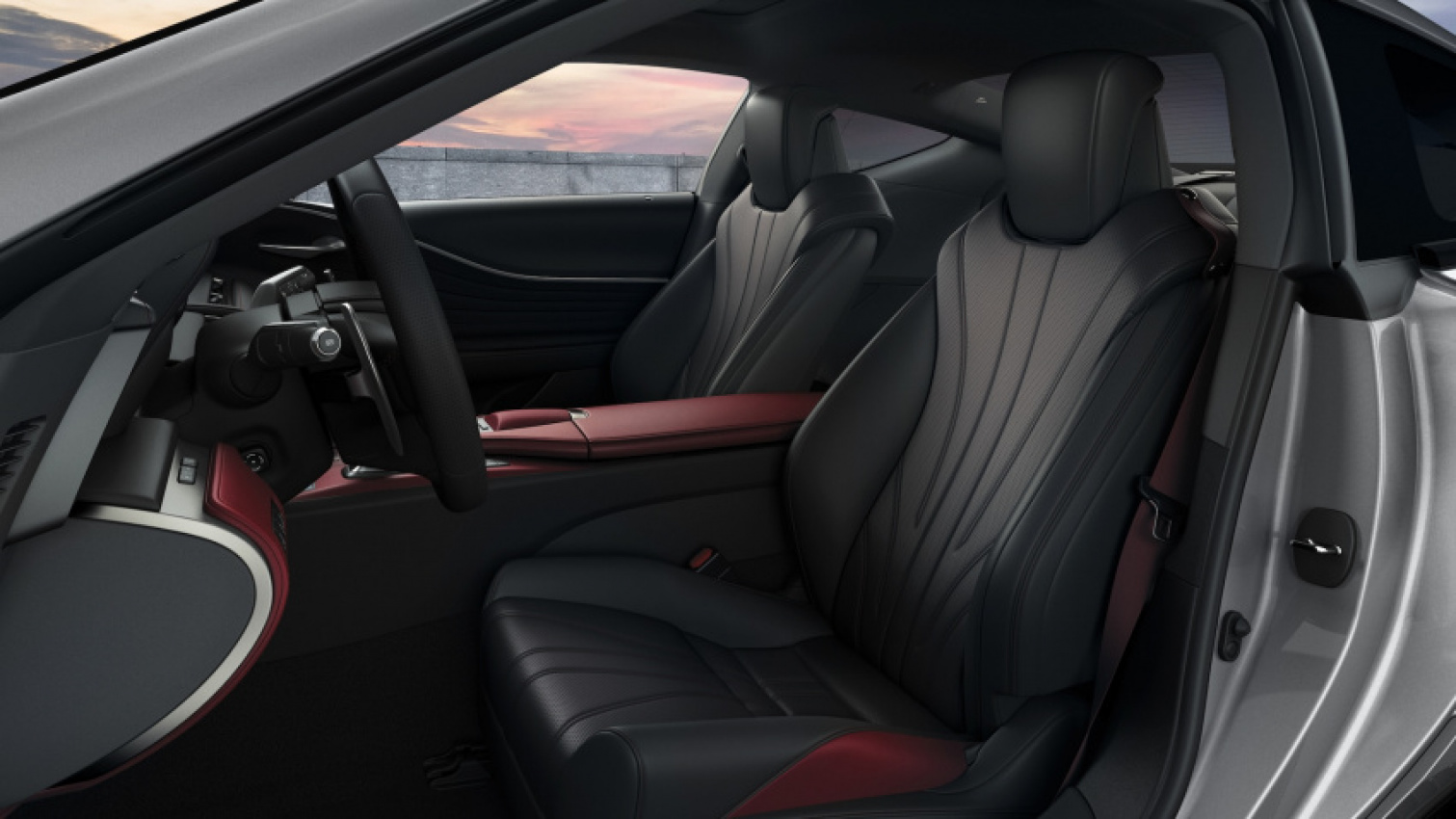 autos, cars, lexus, news, lexus lc500, 2022 lexus lc500 inspiration series convertible gets a stunning red soft-top