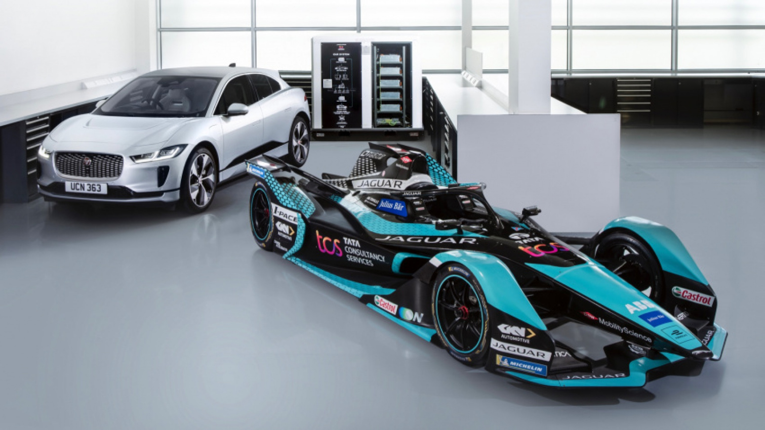 autos, cars, jaguar, batteries, electric cars, jaguar i-pace news, jaguar news, used jaguar i-pace batteries are supporting formula e racing