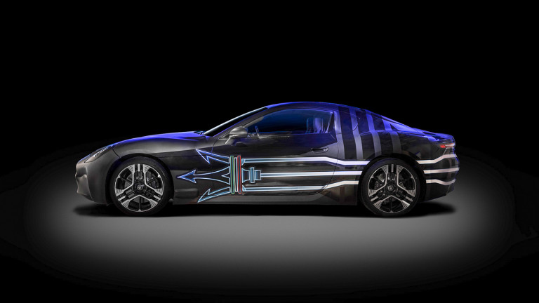 autos, cars, hp, maserati, news, maserati teases granturismo folgore – fully-electric gt with over 1,200 hp!