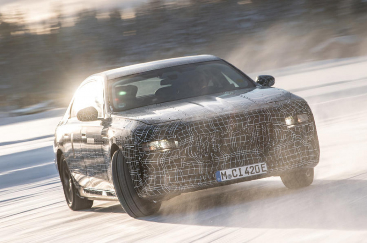 autos, bmw, cars, electric vehicle, hp, bmw 7-series, car news, new cars, new 2022 bmw i7: 600bhp ev luxury saloon coming on 20 april