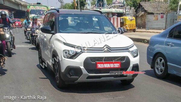 android, cars, reviews, android, citroen c3 dual tone colour spied – interiors, dashboard, touchscreen