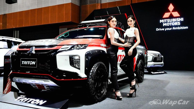autos, cars, mitsubishi, mitsubishi triton, a racing specs mitsubishi triton is being prepped for august’s 2022 asia cross country rally