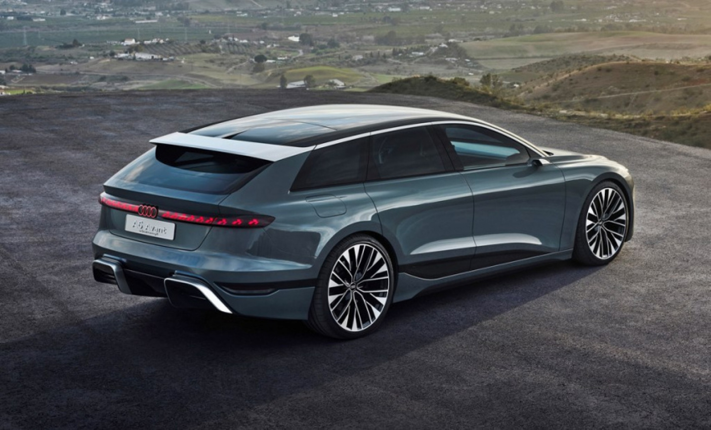 audi, autos, cars, a6 avant e-tron concept previews audi’s future electric stationwagon