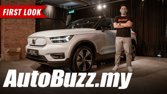 autobuzz.tv, autos, cars, volvo, android, volvo xc40, android, video: 2022 volvo xc40 p8 recharge ev ckd, first look!