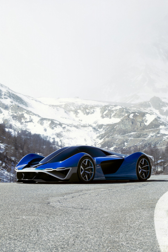 autos, cars, hypercar, news, alpine, alpine concepts, concepts, design, hydrogen, alpine a4810 is ied’s take for the hydrogen-powered hypercar of 2035