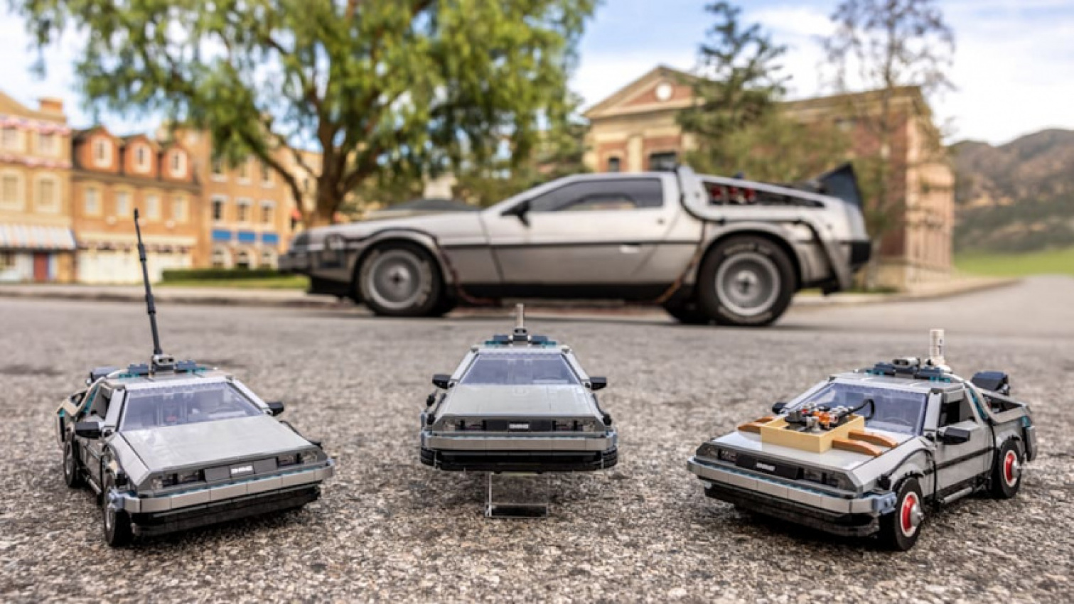 autos, cars, delorean, toys/games, tv/movies, lego goes 'back to the future' with new delorean kit