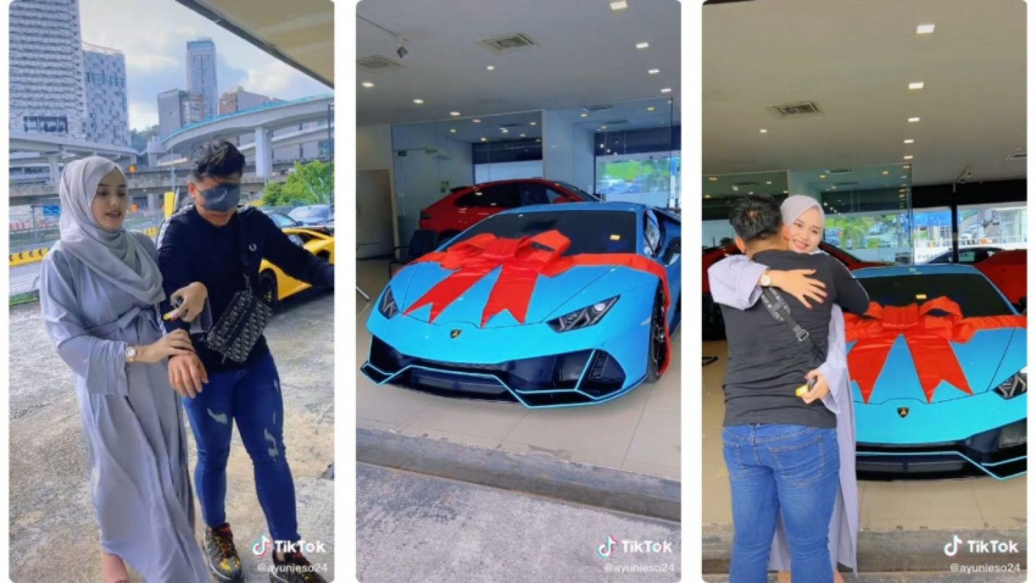 autos, cars, lamborghini, american, asian, celebrity, classic, client, europe, exotic, features, handpicked, lamborghini huracan, luxury, modern classic, muscle, news, newsletter, off-road, sports, trucks, wife gifts lamborghini huracan evo to her husband