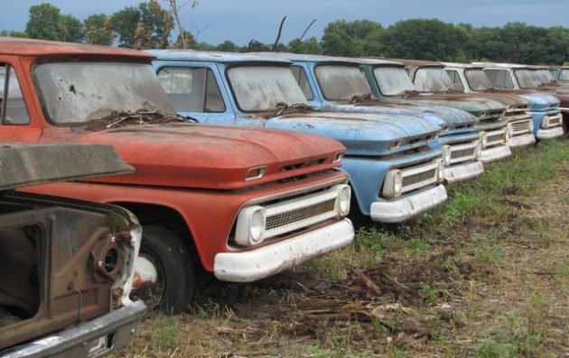 american classic, cars, classic cars, classic cars, trucks found in a field brand new with under 5 miles on them!