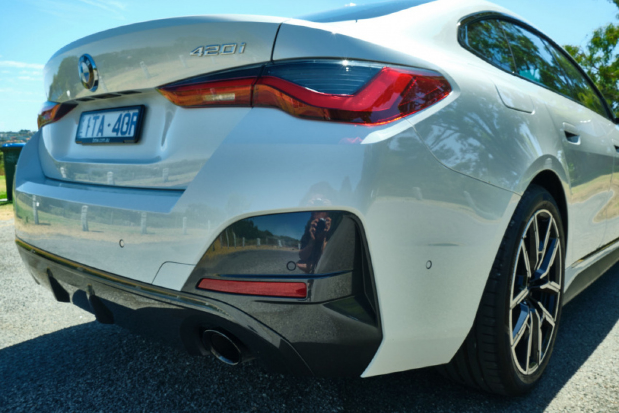 autos, bmw, cars, news, android, australia, bmw 4 series, bmw 420i gran coupe, first drive, galleries, reviews, android, driven: 2022 bmw 420i gran coupe has style and suave