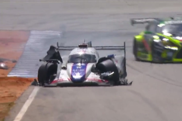 autos, imsa, motorsport, sebring12, montoya crashes out of leading position at sebring