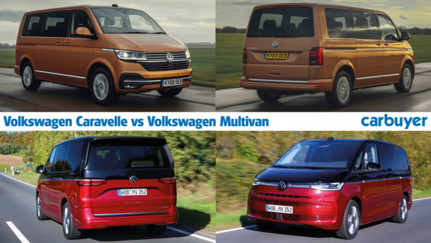 android, autos, cars, reviews, volkswagen, caravelle, compare cars, mpvs, multivan, vnex, android, volkswagen caravelle vs volkswagen multivan: old vs new