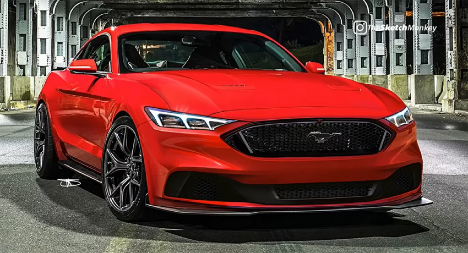 autos, cars, ford, news, ford mustang, ford videos, renderings, video, think the 2025 ford mustang s650 will look anything like this render?