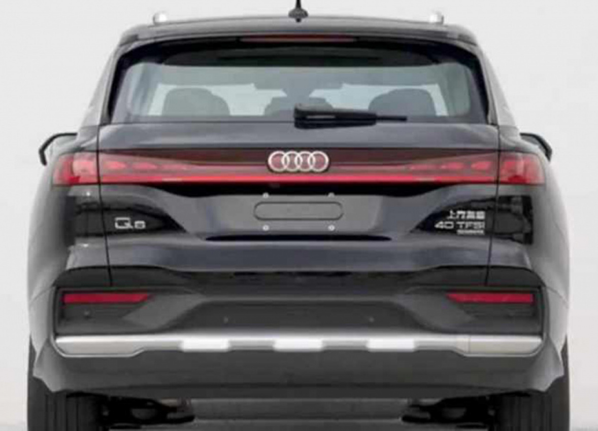 audi, autos, cars, vnex, biggest audi ever: q6 suv leaked, but it seems to be for china only