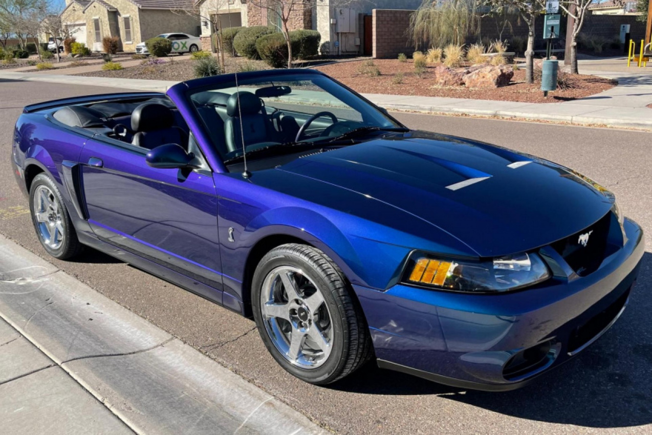 autos, cars, ford, news, auction, cobra, ford mustang, ford videos, reviews, used cars, video, this ford mustang terminator cobra is the last of its kind and available right now
