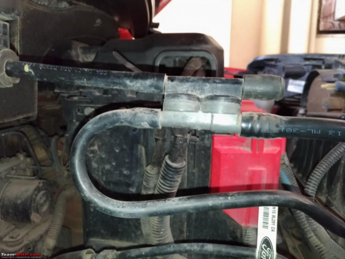 autos, cars, ford, car ownership, ford ecosport, indian, maintenance, member content, vnex, 2013 ford ecosport: found a cracked hose while checking the engine oil