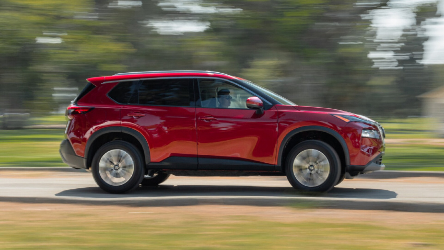 autos, cars, nissan, reviews, 2021 nissan rogue sv: how well does it perform at the track?