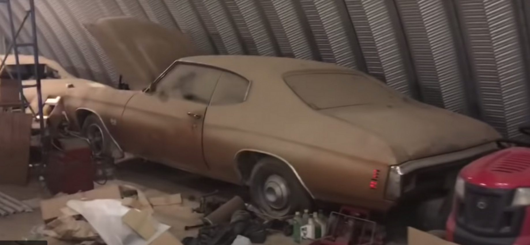 american classic, cars, classic cars, classic cars, barn find 1970 chevy chevelle ss396 collecting dust for over 40 years