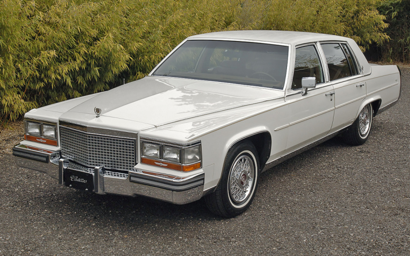 autos, cadillac, cars, classic cars, 1980s, year in review, cadillac brougham 1988