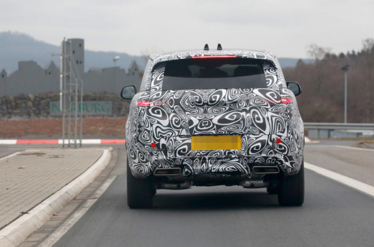 autos, cars, land rover, news, performance, new 2022 range rover sport phev, range rover, 2022 range rover sport phev drops disguise