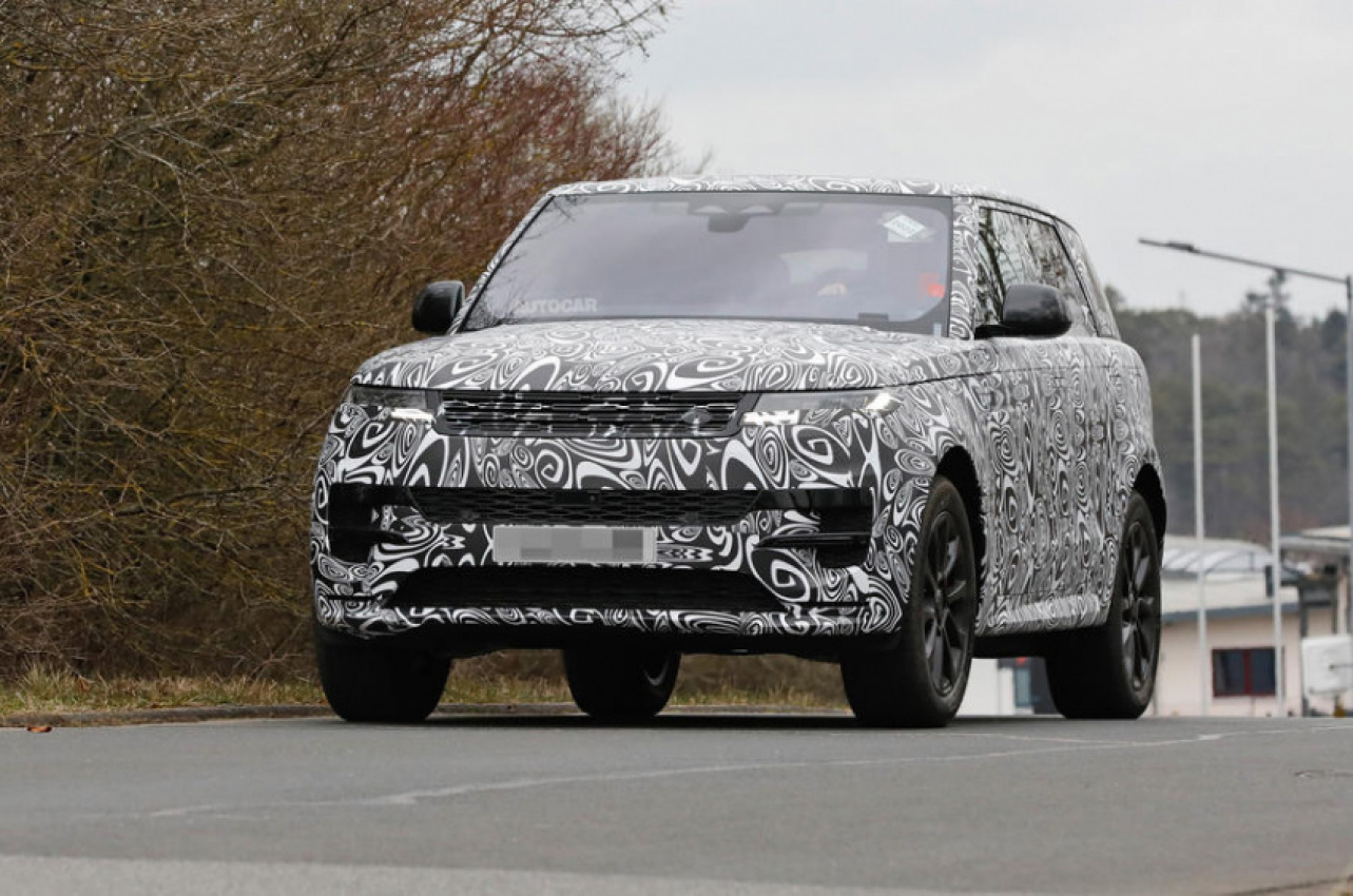 autos, cars, land rover, news, performance, new 2022 range rover sport phev, range rover, 2022 range rover sport phev drops disguise