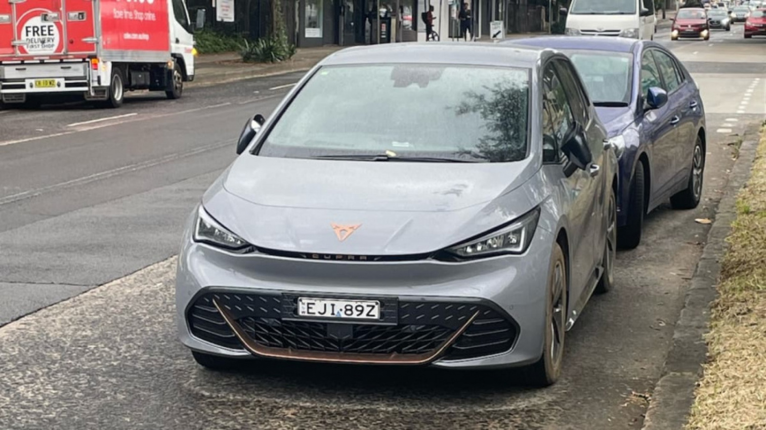 autos, cars, cupra, 2023 cupra born electric hatchback spied on sydney roads