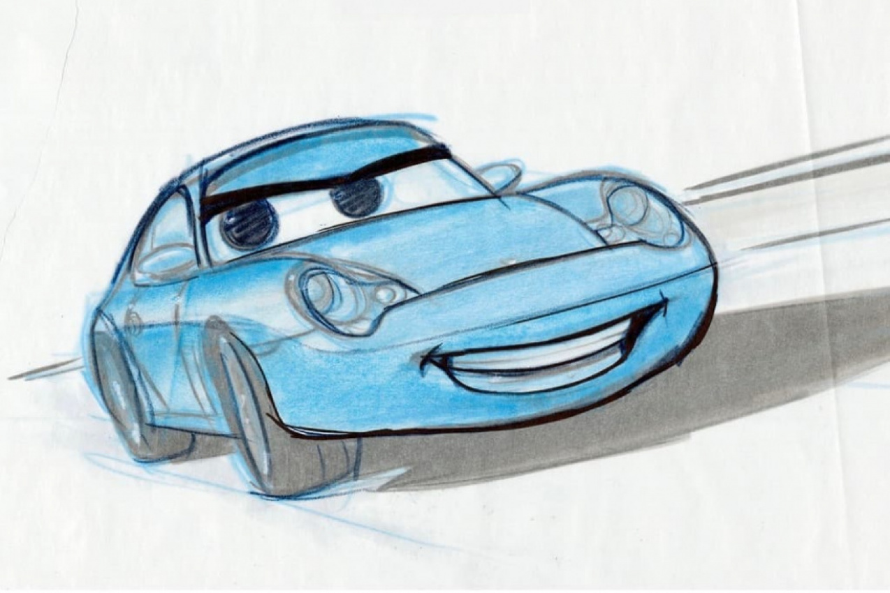 autos, cars, porsche, reviews, car news, carpool, tv and film, porsche and pixar bring sally carrera to life marking 20 years since the cars film