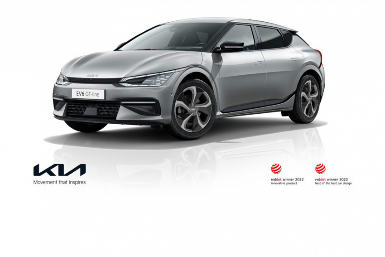 autos, brand content, cars, kia, technology, triumph, award, awards, electric, electric vehicle, kia ev6 triumphs in 2022 red dot design awards