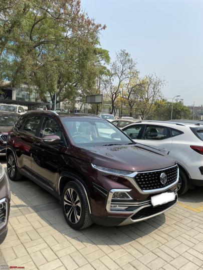 autos, cars, mg, car service, hector, indian, member content, mg hector diesel: 15,000 km service update