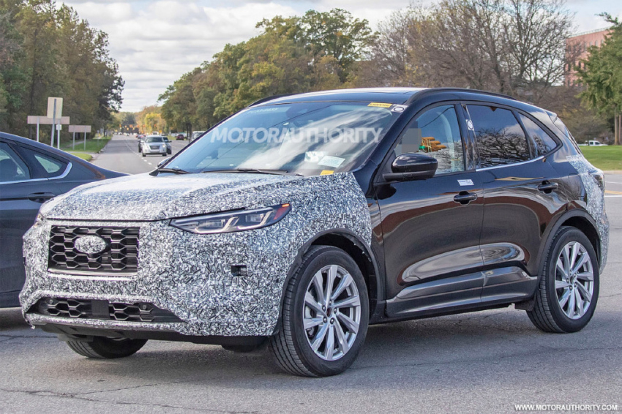 autos, cars, ford, crossovers, ford escape, ford escape news, ford news, spy shots, videos, youtube, 2023 ford escape spy shots and video: major facelift on the way