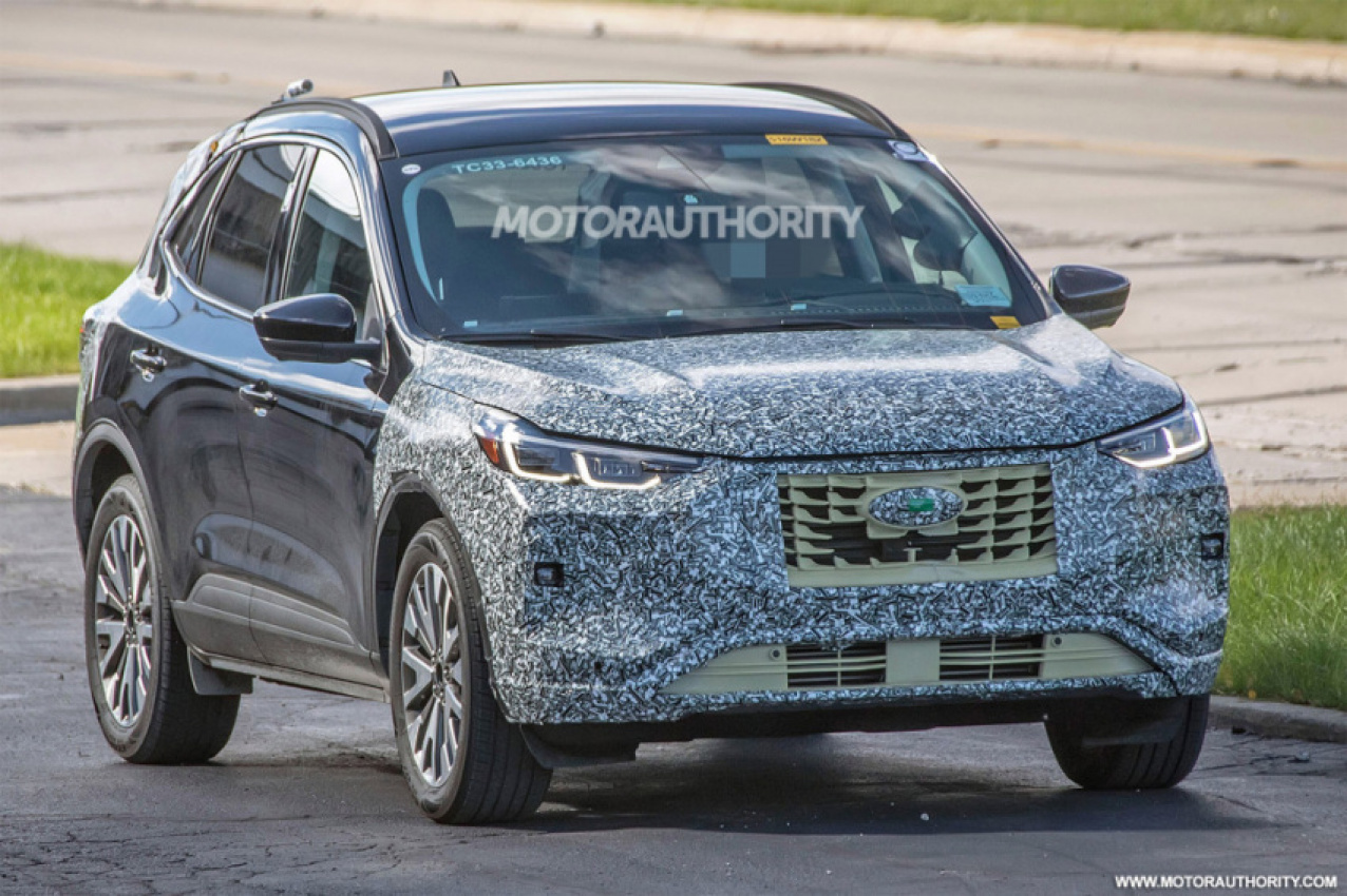 autos, cars, ford, crossovers, ford escape, ford escape news, ford news, spy shots, videos, youtube, 2023 ford escape spy shots and video: major facelift on the way