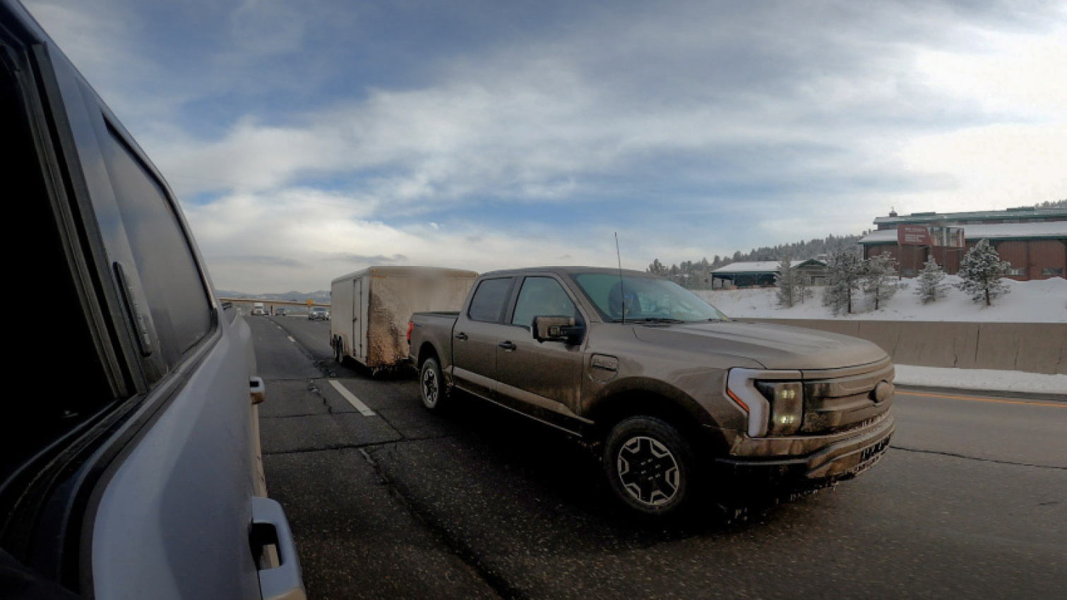 autos, cars, climate, ford, news, space, spacex, tesla, climate change, cop26, ford f-150, climate, cop26, climate change, ford f-150 lightning prevails in two high-intensity towing tests in cold and warm climates