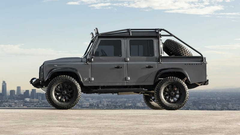 autos, cars, land rover, commerce, corvette, defender, jaguar-land rover, land rover defender, omaze, you have 3 days left to win this corvette-powered land rover defender