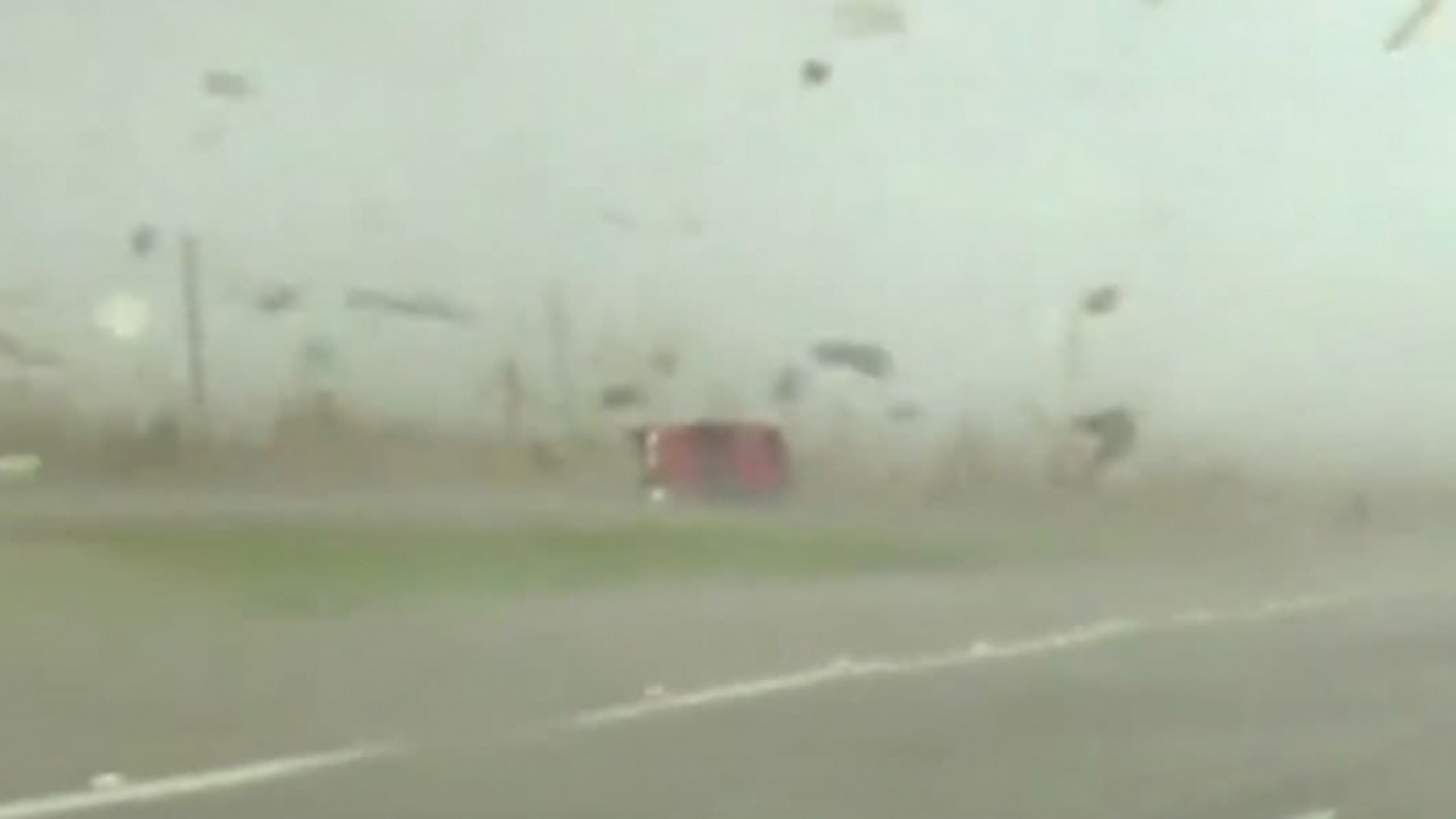autos, cars, truck, video, weird car news, teen pickup driver describes texas tornado toss: 'like a carnival game'