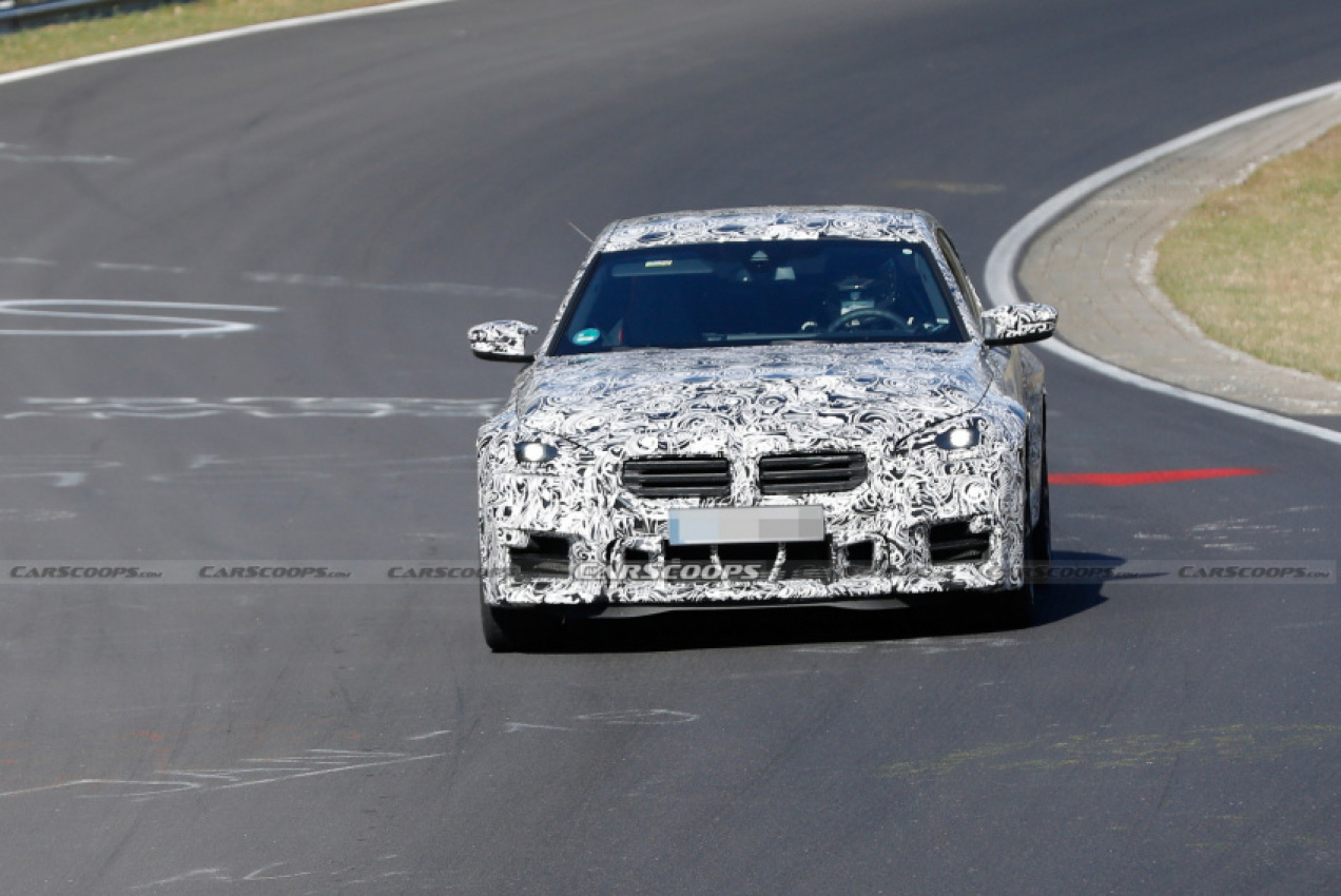 autos, bmw, cars, news, bmw m, bmw m2, bmw scoops, nurburgring, scoops, 2023 bmw m2 visits the nürburgring for the finishing touches