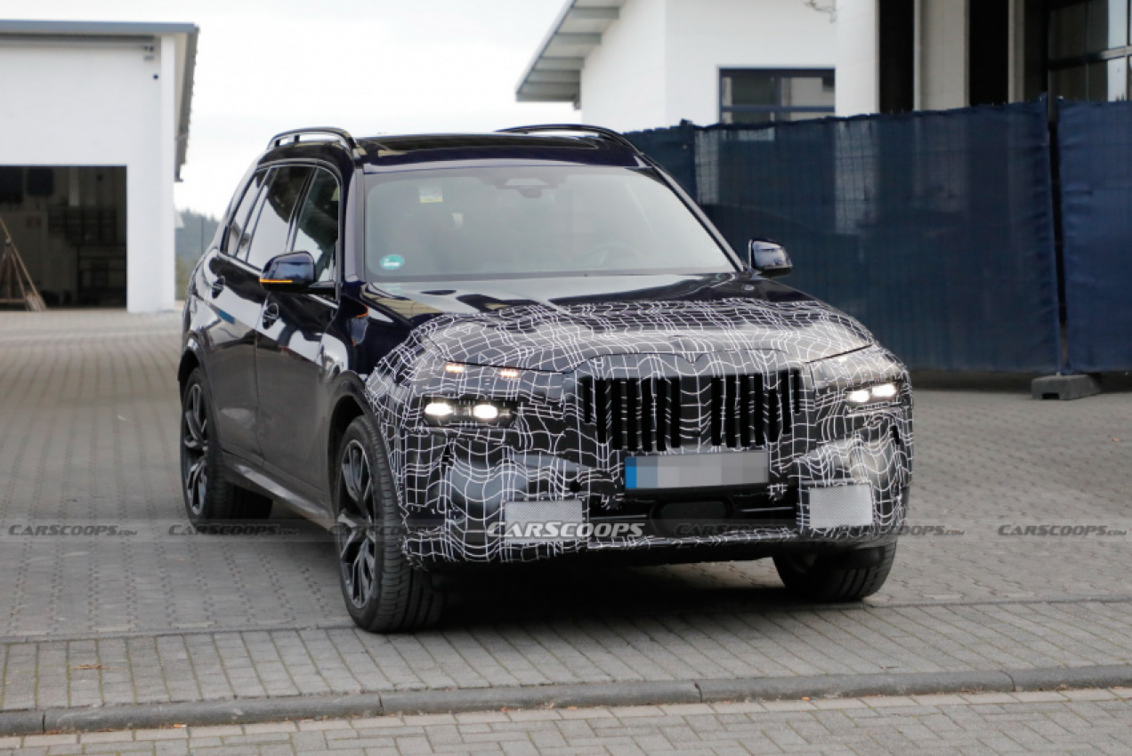 autos, bmw, cars, news, bmw x7, is this 2023 bmw x7 facelift picture real or fake?