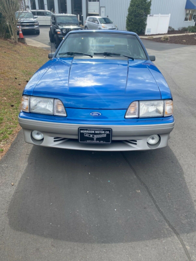 autos, cars, ford, news, auction, classics, ebay, ford mustang, used cars, is $50,000 too much for this low-mileage 1992 ford mustang gt?