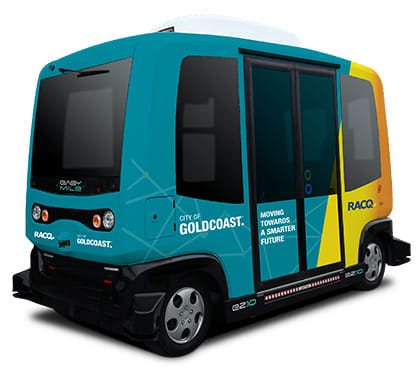 autos, cars, smart, racq launches smart shuttle trial on gold coast streets
