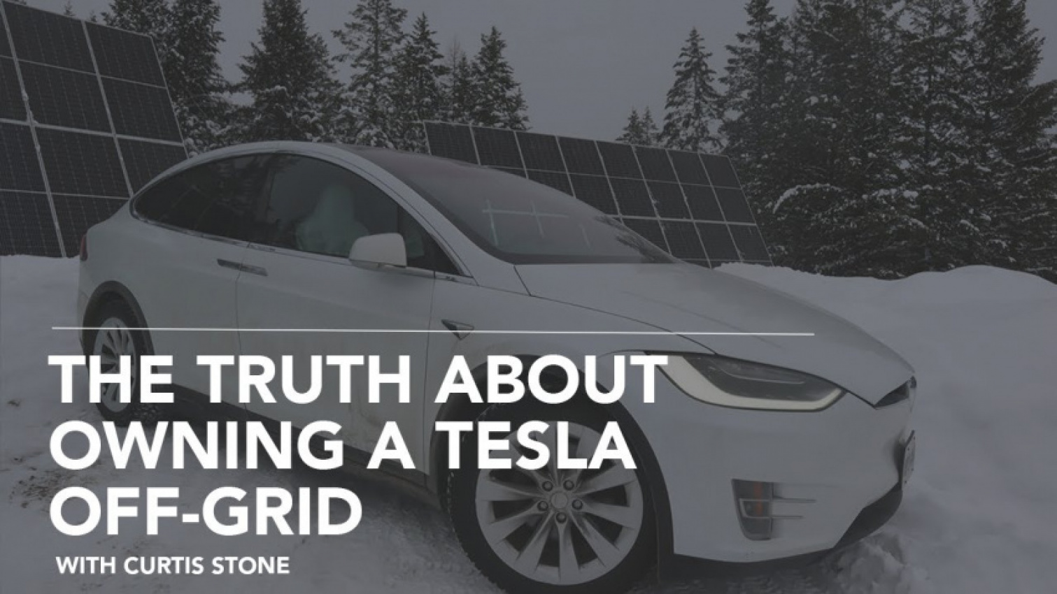 autos, cars, tesla, cost of owning a tesla, curtis stone, off grid, off grid living, off-grid solar, off-grid solar battery bank, off-grid solar power system design, off-grid solar system, tesla car, the truth about owning a tesla off-grid