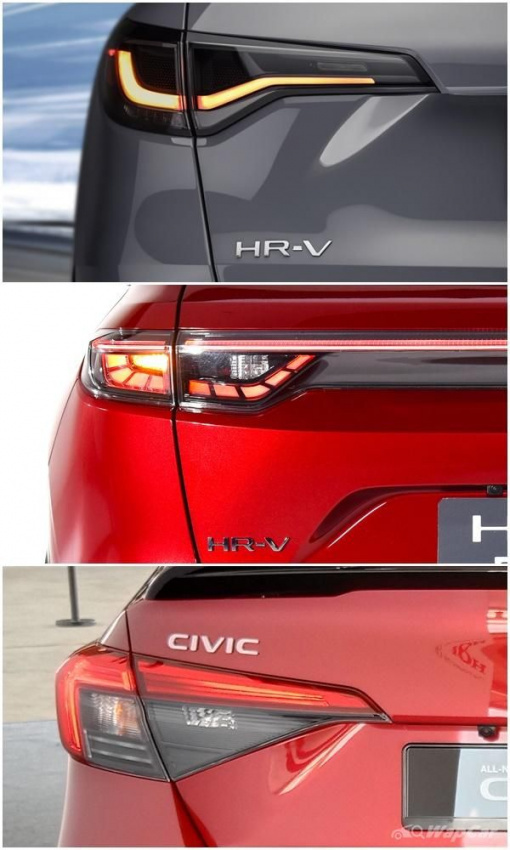 autos, cars, honda, us-spec 2023 honda hr-v teases its rear, unveiling on 4-april