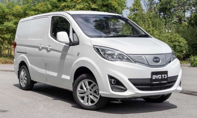 autos, byd, cars, electric vehicle, byd t3 ev van to enter malaysian commercial vehicle scene – csh alliance inks ev mou with byd malaysia