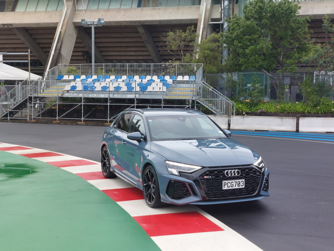 audi, autos, cars, car, cars, driven, driven nz, new zealand, news, nz, reviews, farewell understeer: audi's new rs3 is sent sideways in the name of science