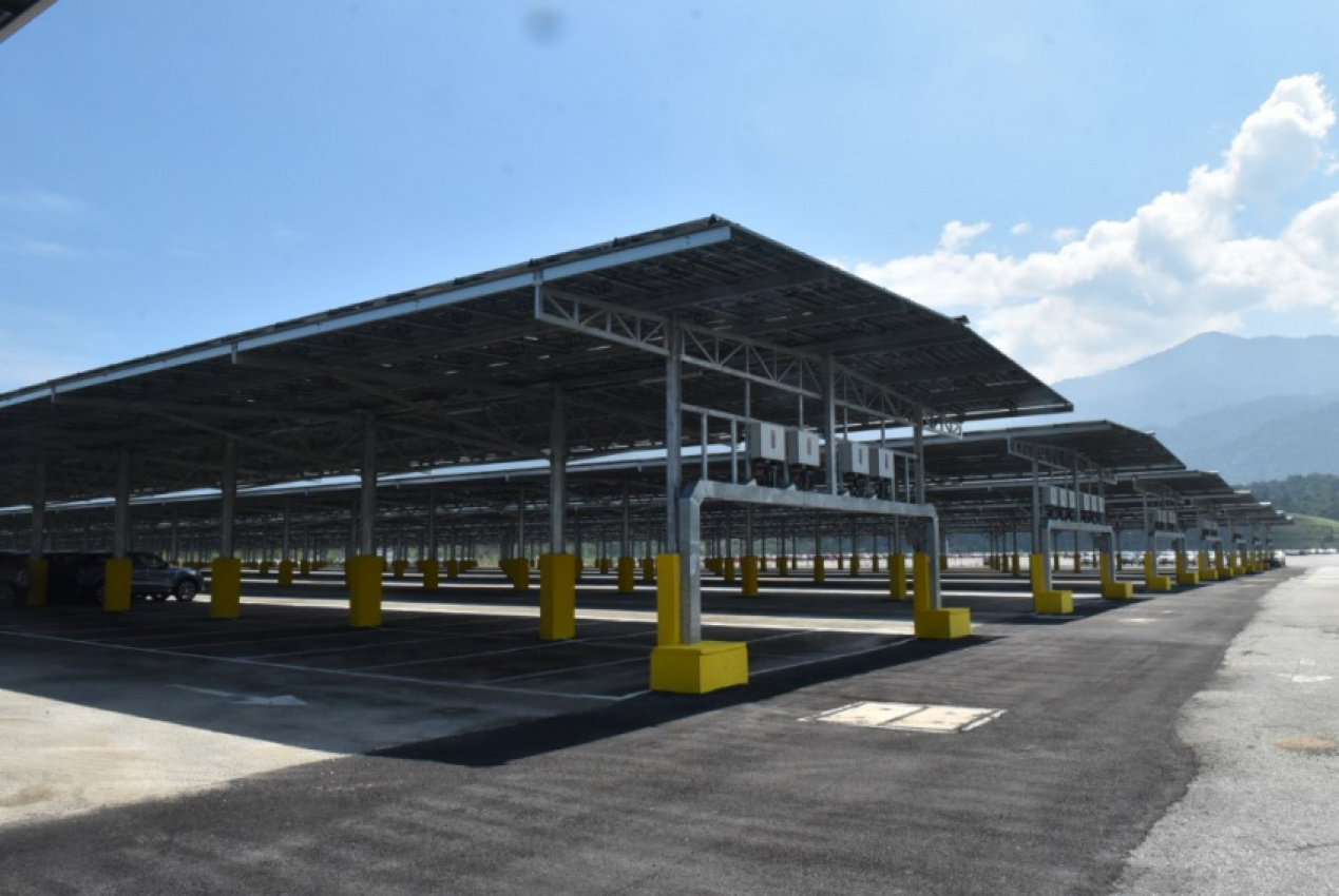 autos, cars, autos proton, proton unveils solar power facility at tanjung malim