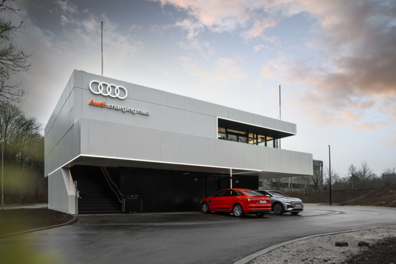 audi, autos, cars, green cars, audi plans another reservation-only charging hub
