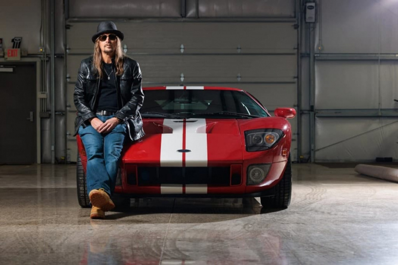 autos, cars, ford, reviews, car news, carpool, celebrity, performance cars, kid rock’s 2005 ford gt is heading to auction this weekend in florida