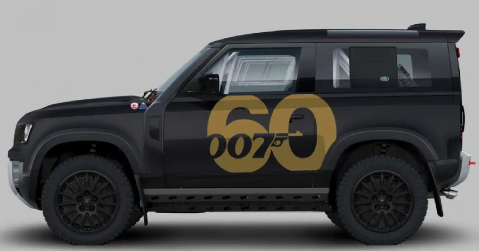 autos, cars, land rover, defender, land rover defender, the land rover defender celebrates james bond’s 60th birthday
