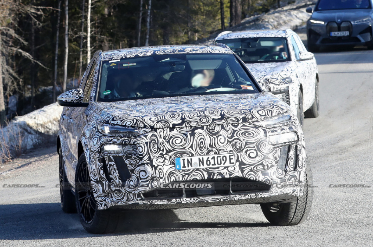 audi, autos, cars, news, audi q6, audi scoops, scoops, this could be the performance 2023 audi rs q6 e-tron