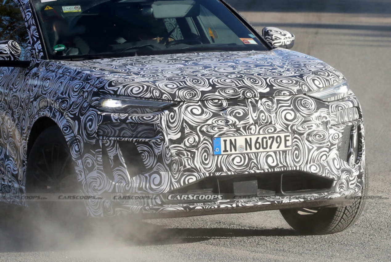 audi, autos, cars, news, audi q6, audi scoops, scoops, this could be the performance 2023 audi rs q6 e-tron